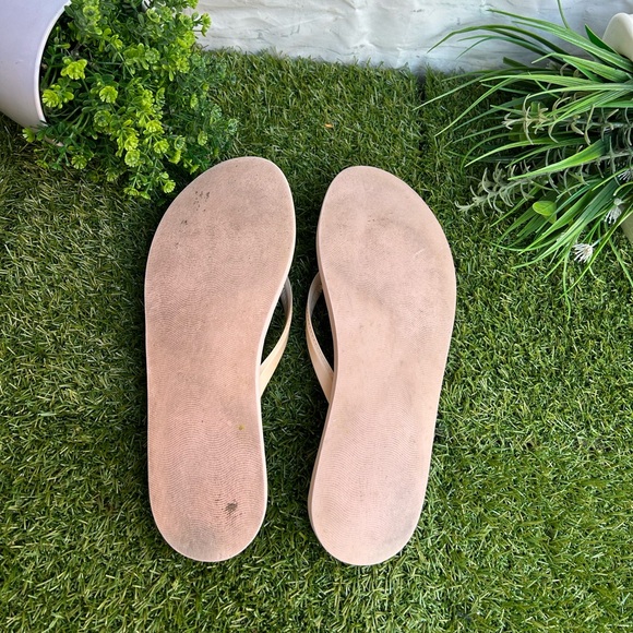 Tory Burch Womens Kira Flip Flops - Meadowsweet/Gold/Pink size 9 gently used - Picture 14 of 14